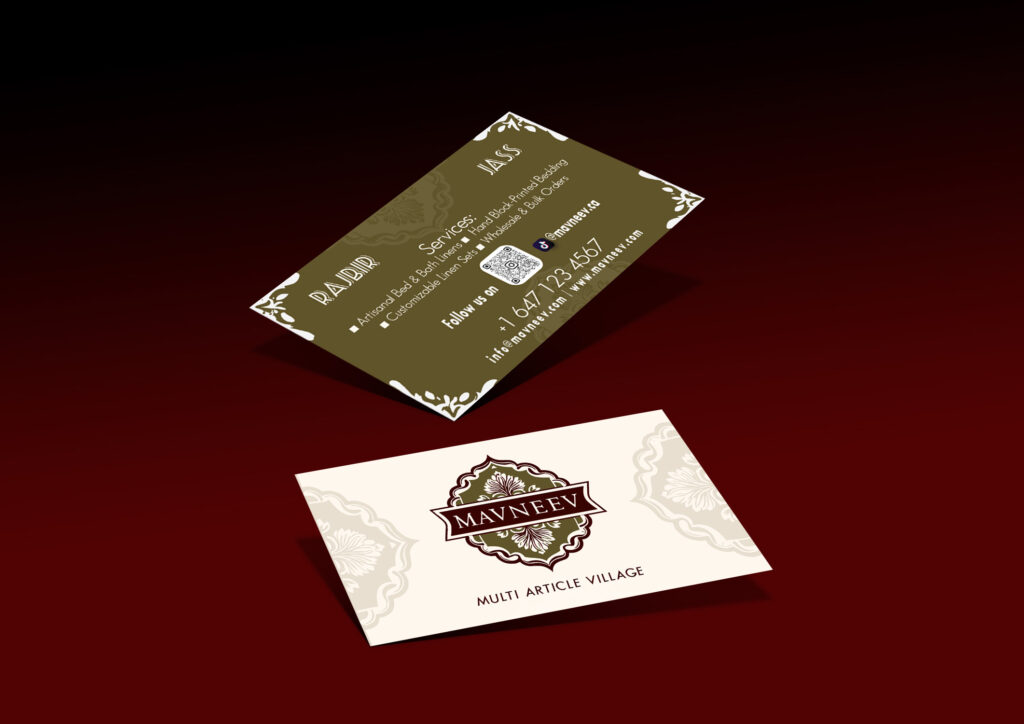 Mavneev Business Card